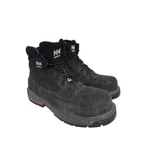 Helly Hansen Men's 6” FreshTech Steel Toe Work Boots HHS232001 Black Size 11M
